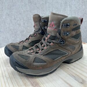 Vasque Breeze III GTX Mens 8 WIDE Hiking Boots Brown GORE-TEX Waterproof Vibram